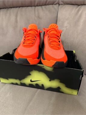 Nike Bright Orange Kids' Athletic Sneakers